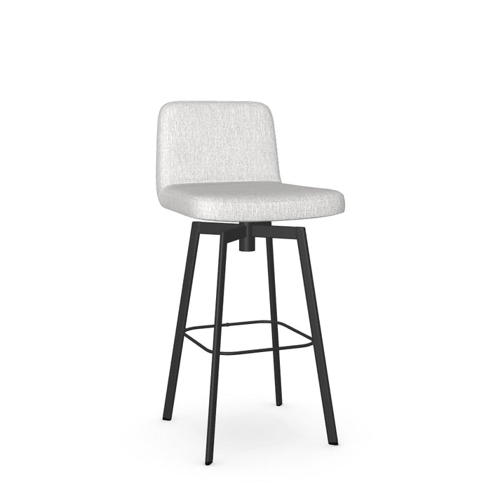 Tully Swivel Bar Stool -Upholstered
