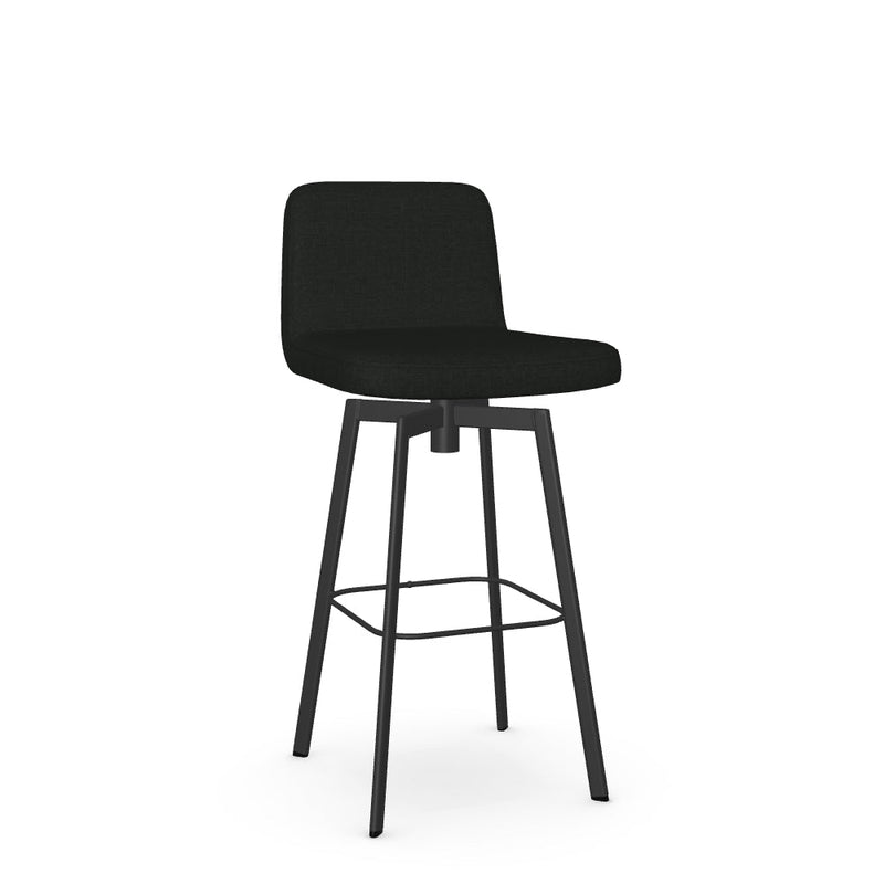 Tully Swivel Bar Stool -Upholstered