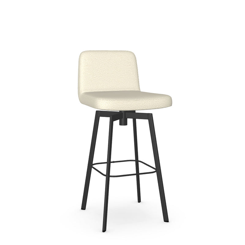 Tully Swivel Bar Stool -Upholstered