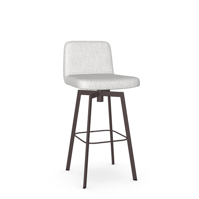Tully Swivel Bar Stool -Upholstered