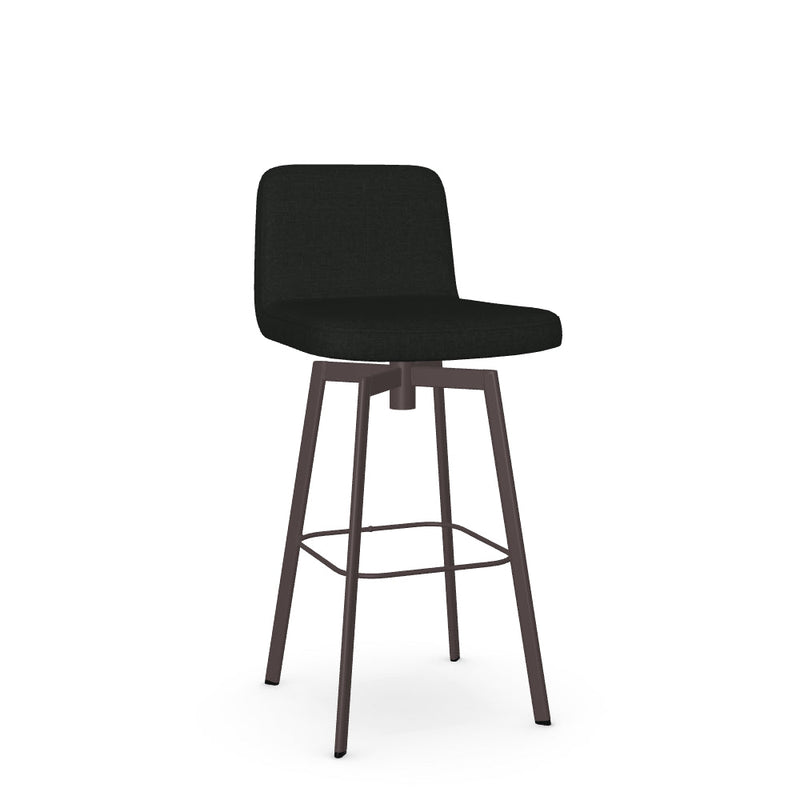 Tully Swivel Bar Stool -Upholstered