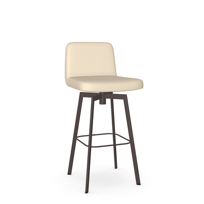 Tully Swivel Bar Stool -Upholstered
