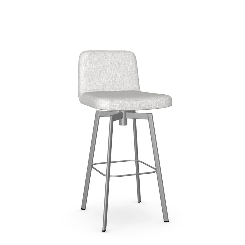 Tully Swivel Bar Stool -Upholstered
