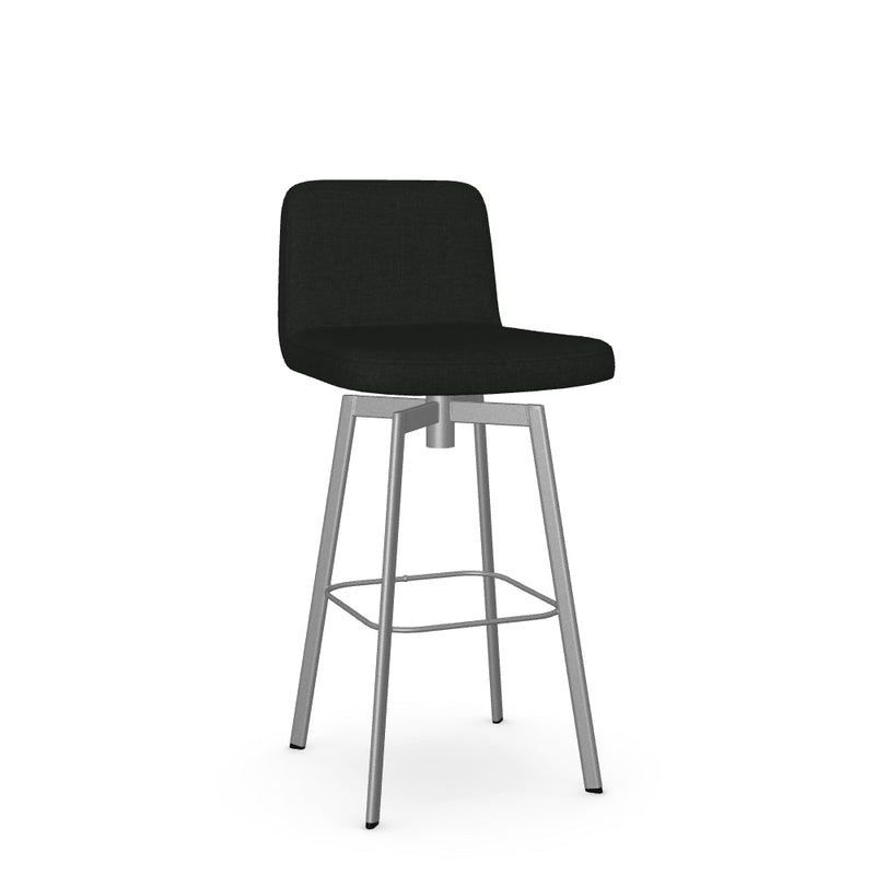 Tully Swivel Bar Stool -Upholstered