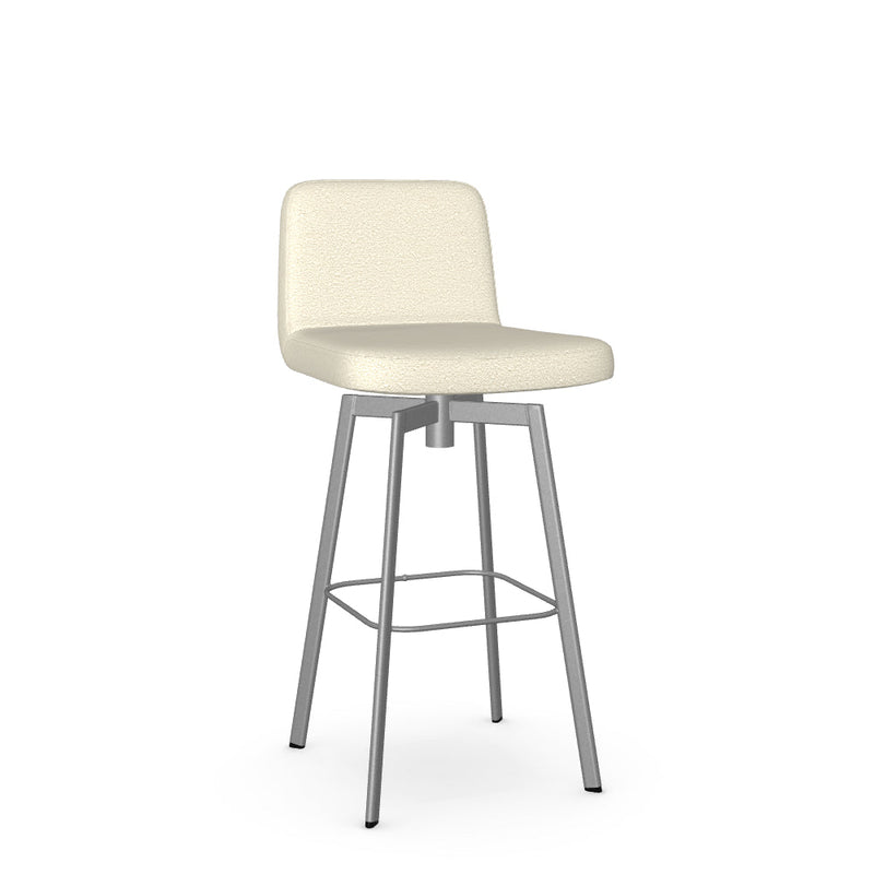 Tully Swivel Bar Stool -Upholstered