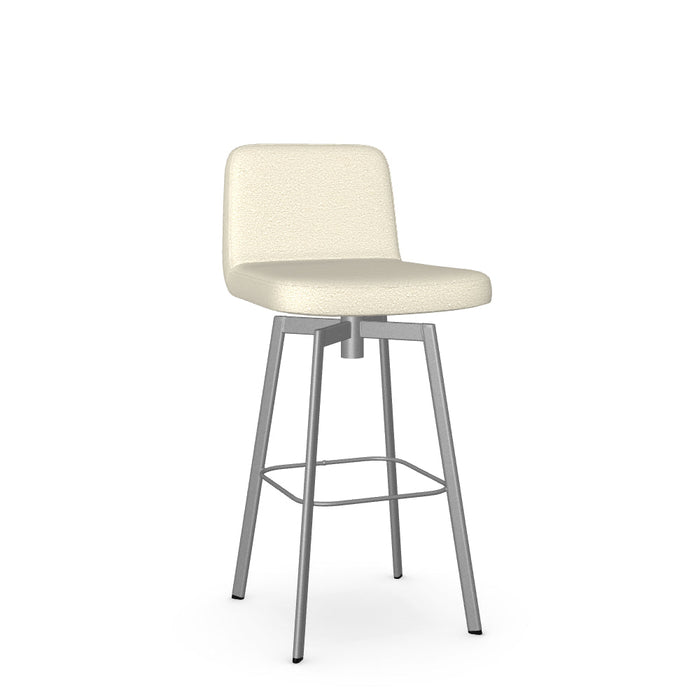 Tully Swivel Bar Stool -Upholstered