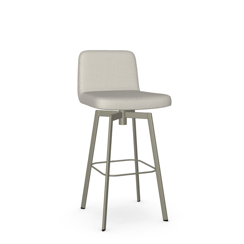 Tully Swivel Bar Stool -Upholstered