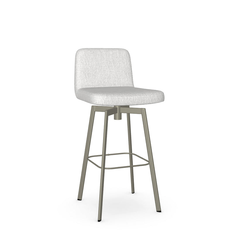 Tully Swivel Bar Stool -Upholstered