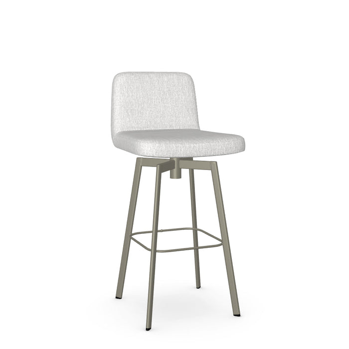 Tully Swivel Bar Stool -Upholstered
