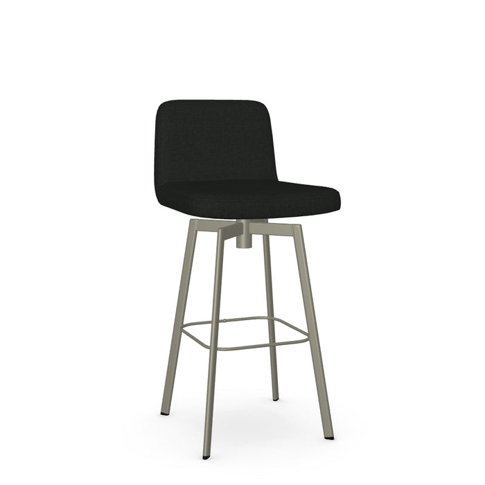 Tully Swivel Bar Stool -Upholstered
