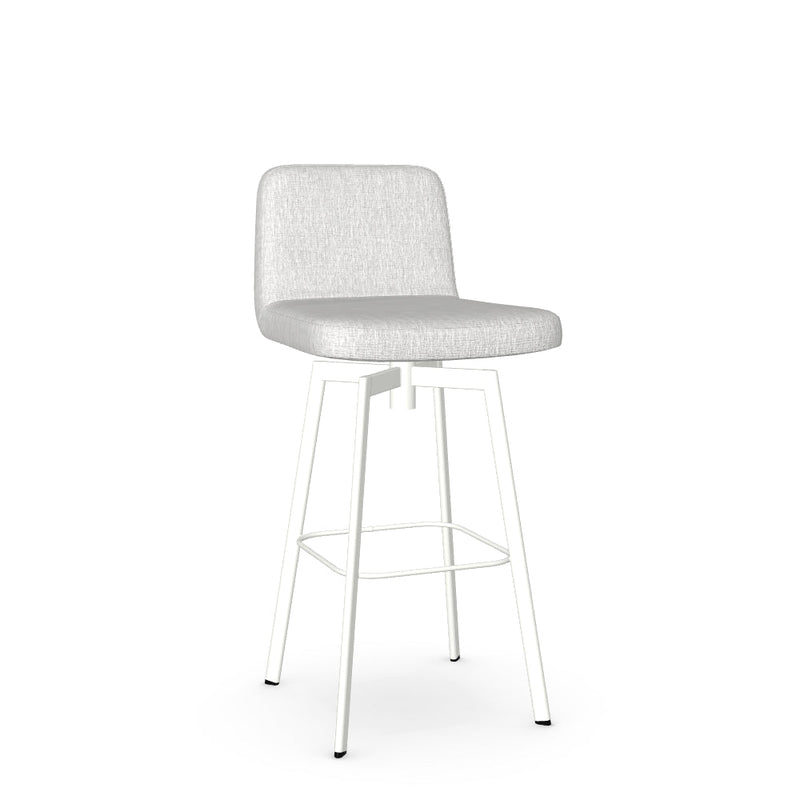 Tully Swivel Bar Stool -Upholstered