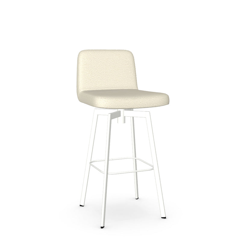 Tully Swivel Bar Stool -Upholstered