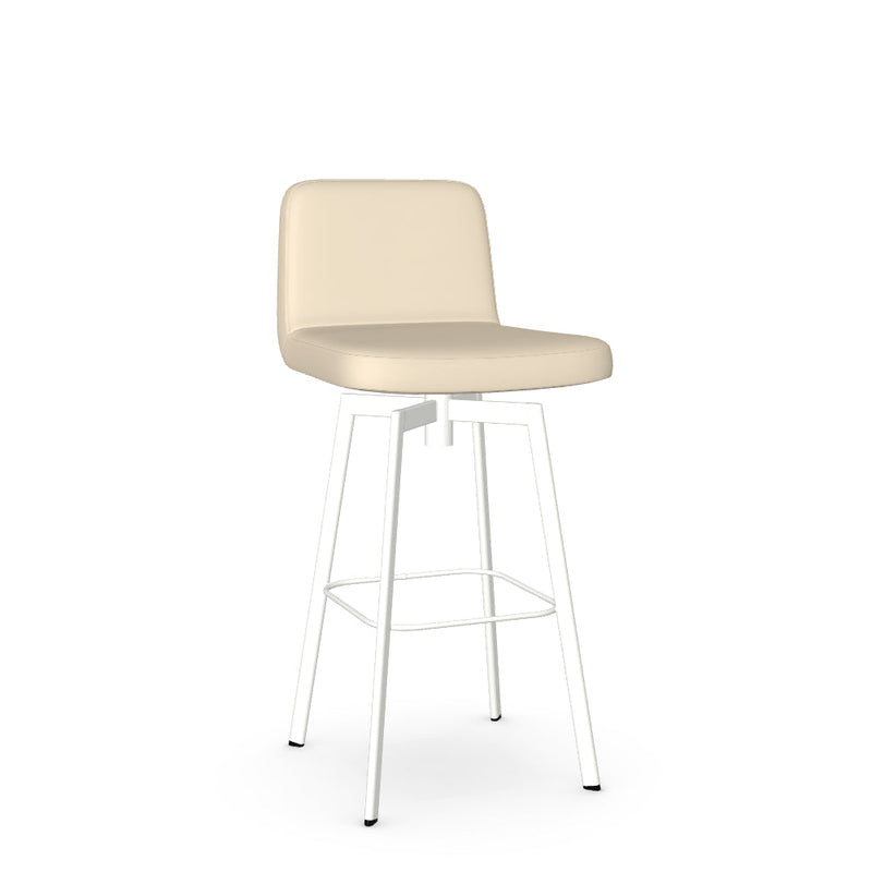 Tully Swivel Bar Stool -Upholstered