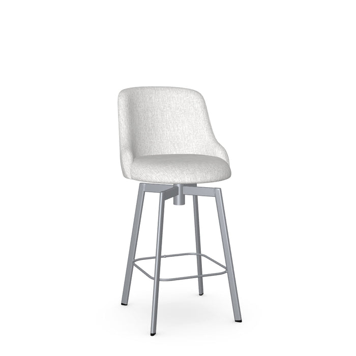 Diego Swivel Counter Stool -Upholstered
