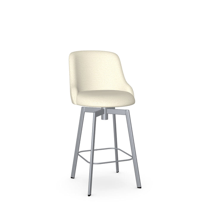 Diego Swivel Counter Stool -Upholstered