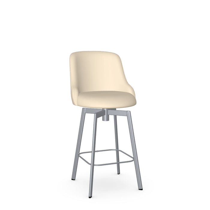 Diego Swivel Counter Stool -Upholstered