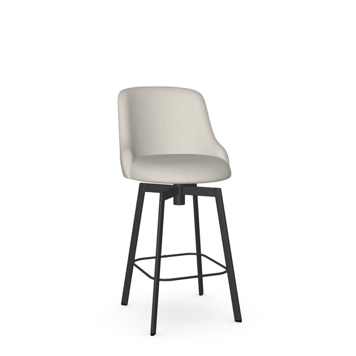 Diego Swivel Counter Stool -Upholstered