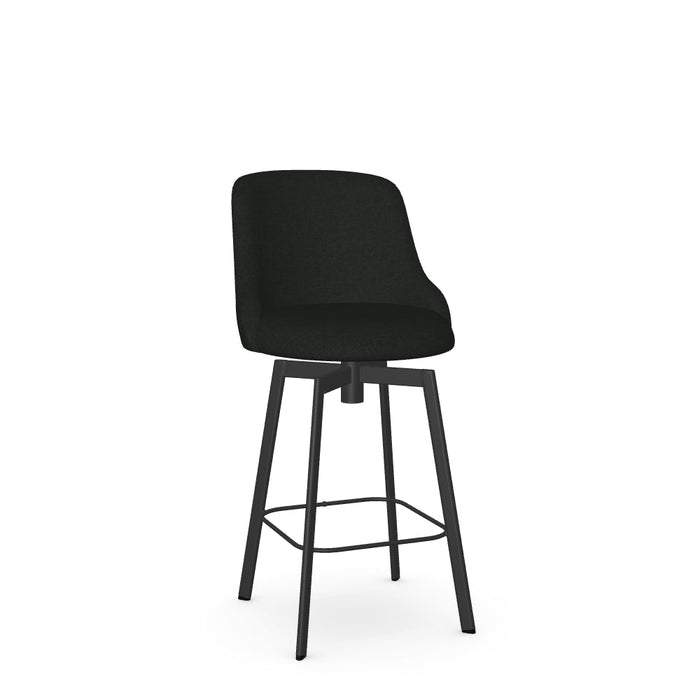 Diego Swivel Counter Stool -Upholstered