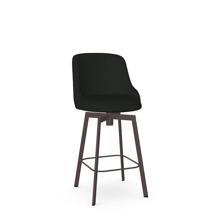 Diego Swivel Counter Stool -Upholstered