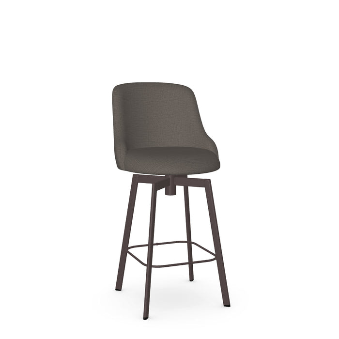 Diego Swivel Counter Stool -Upholstered