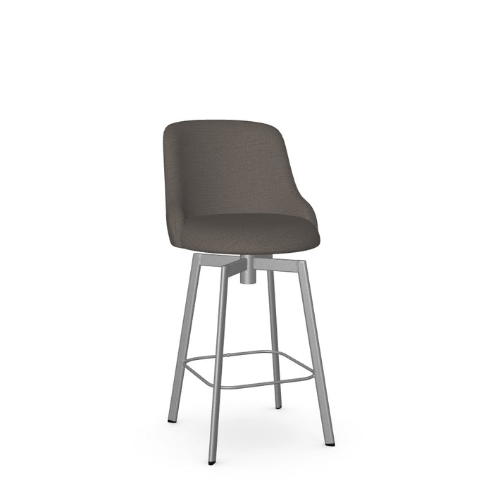 Diego Swivel Counter Stool -Upholstered