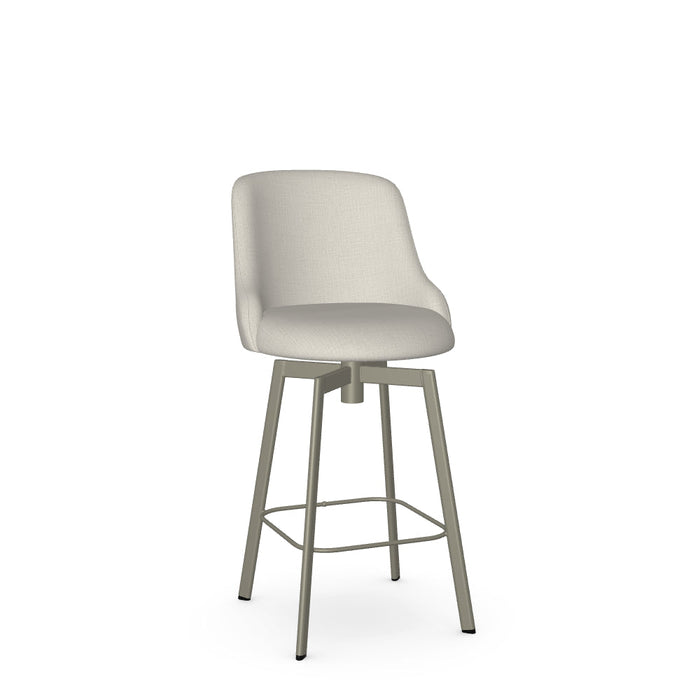 Diego Swivel Counter Stool -Upholstered