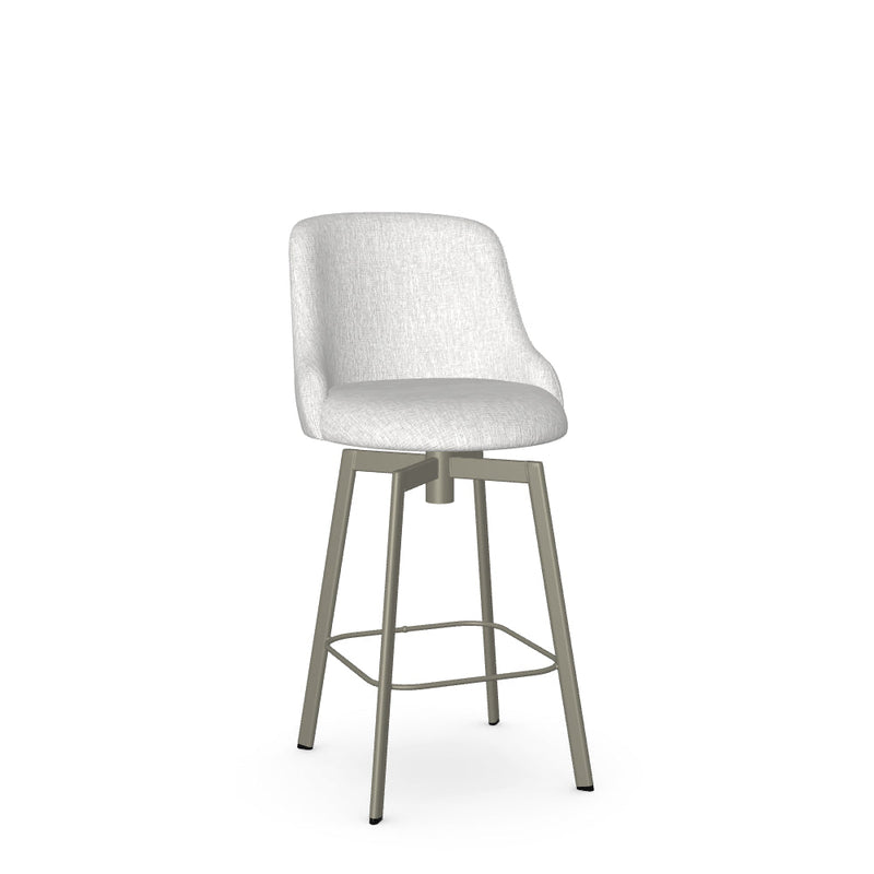Diego Swivel Counter Stool -Upholstered