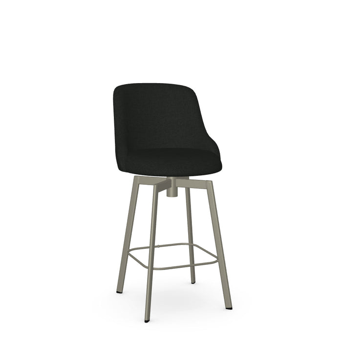 Diego Swivel Counter Stool -Upholstered