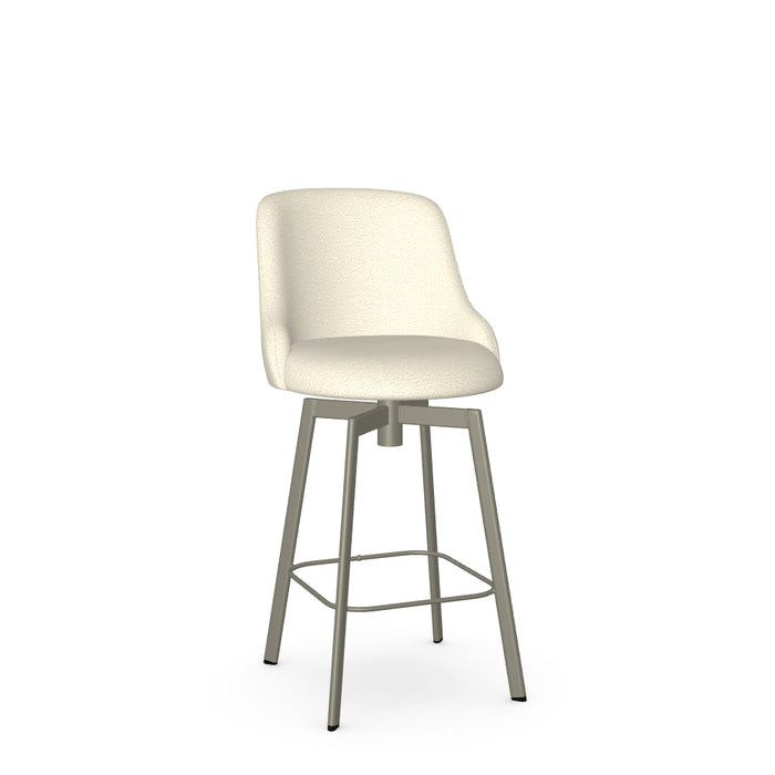 Diego Swivel Counter Stool -Upholstered