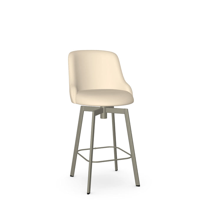 Diego Swivel Counter Stool -Upholstered