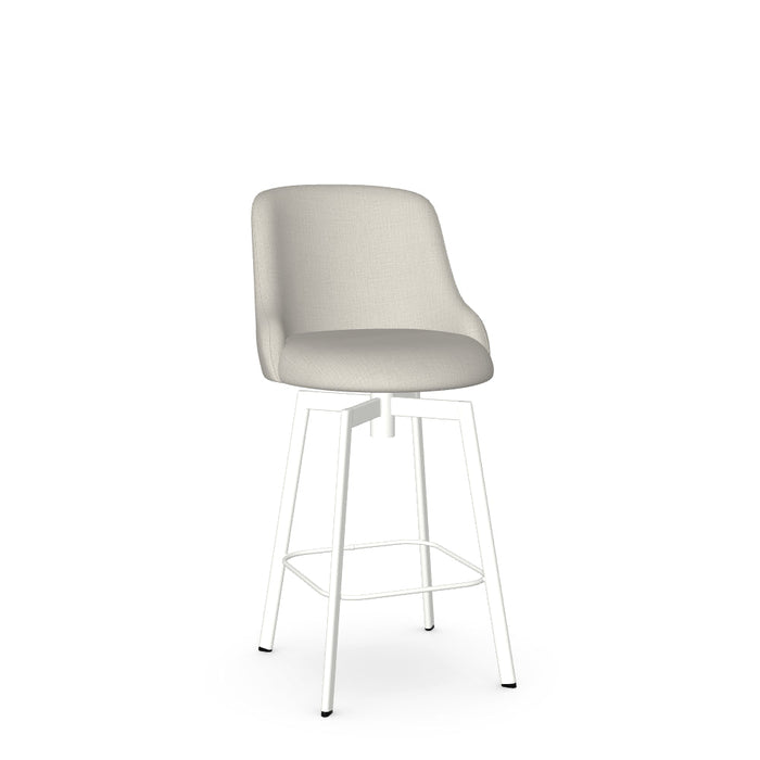 Diego Swivel Counter Stool -Upholstered