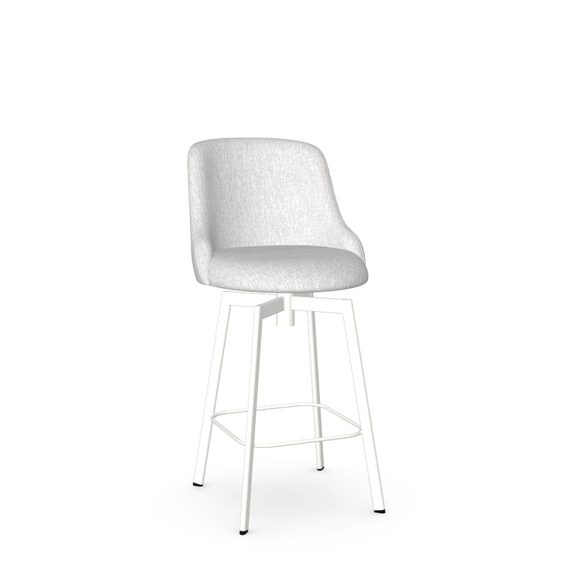 Diego Swivel Counter Stool -Upholstered