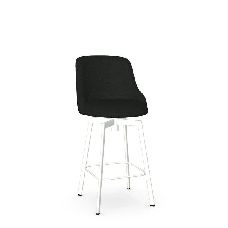 Diego Swivel Counter Stool -Upholstered