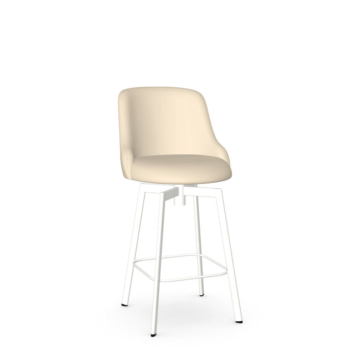 Diego Swivel Counter Stool -Upholstered