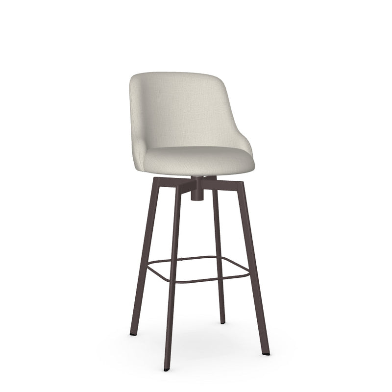 Diego Swivel Bar Stool -Upholstered