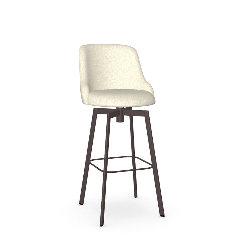 Diego Swivel Bar Stool -Upholstered
