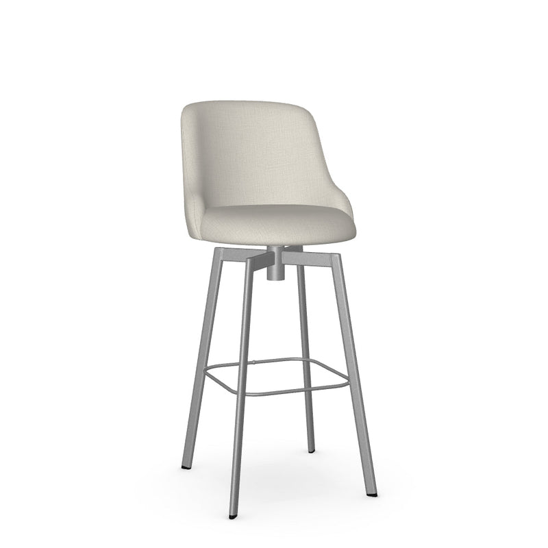 Diego Swivel Bar Stool -Upholstered