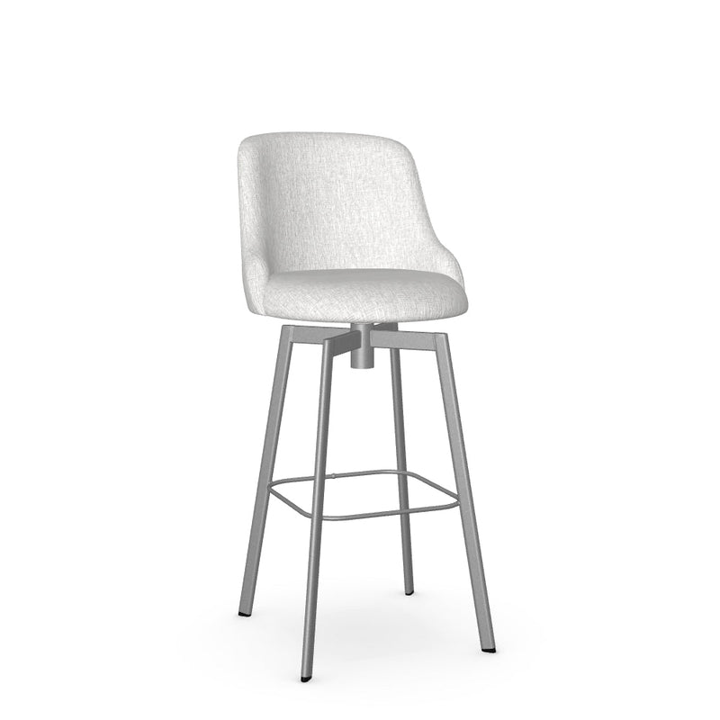 Diego Swivel Bar Stool -Upholstered