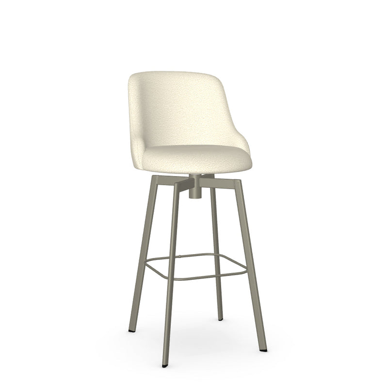 Diego Swivel Bar Stool -Upholstered