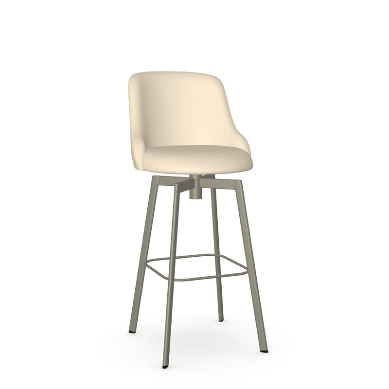 Diego Swivel Bar Stool -Upholstered