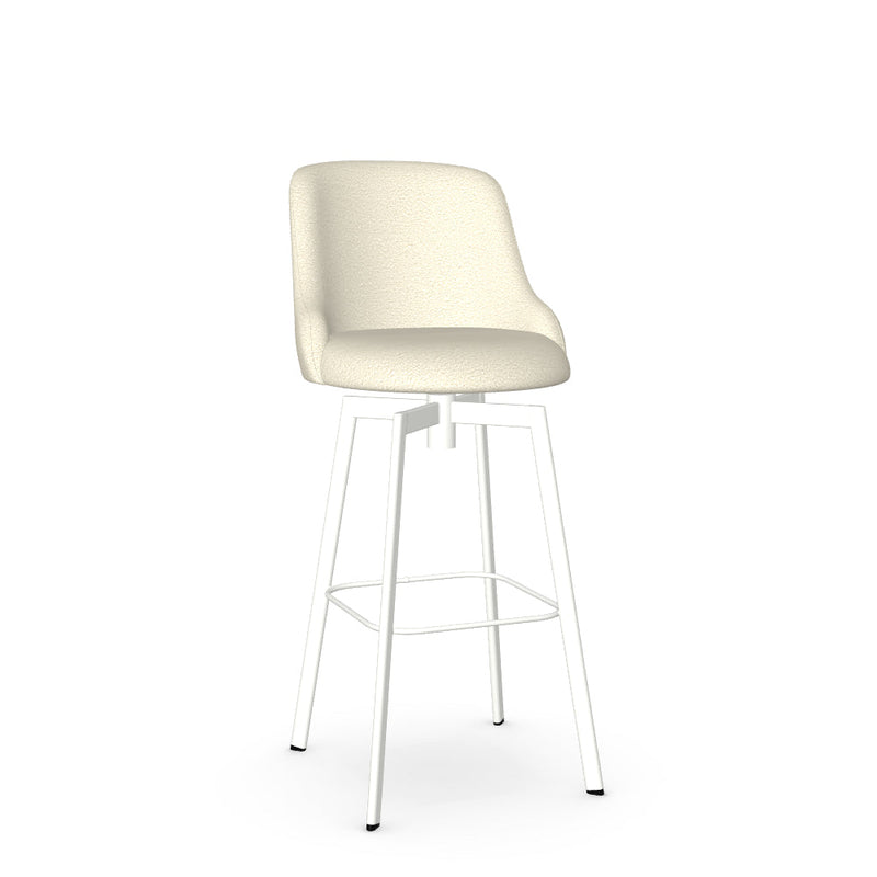 Diego Swivel Bar Stool -Upholstered
