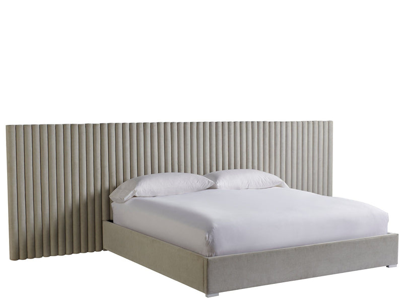 Modern Decker Wall Bed with Panels Beige