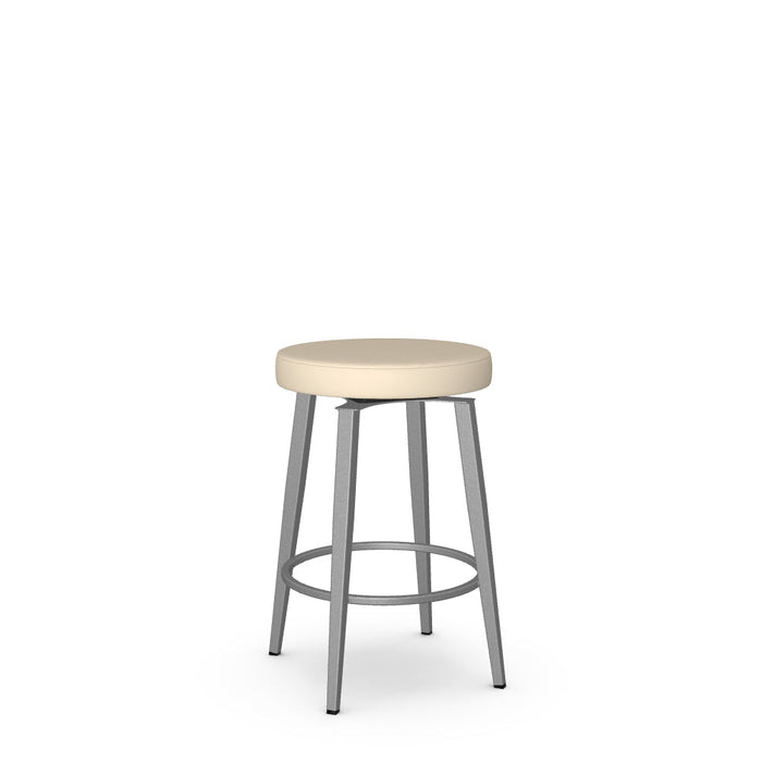 Zip Swivel Counter Stool -Upholstered