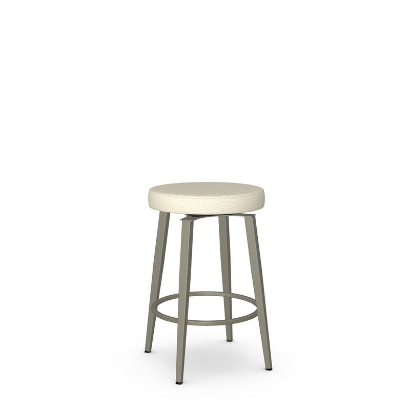 Zip Swivel Counter Stool -Upholstered