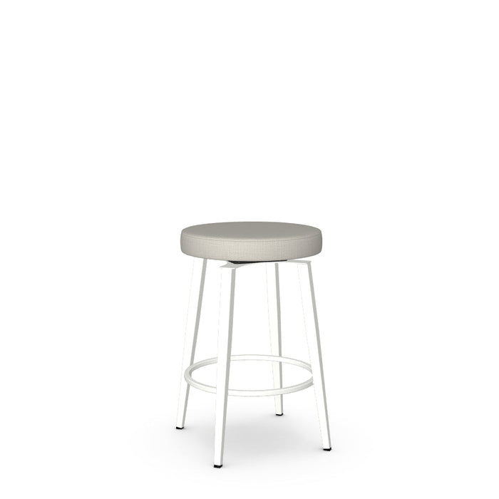 Zip Swivel Counter Stool -Upholstered