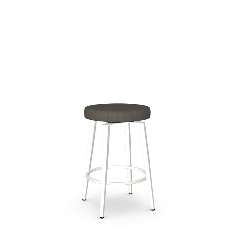 Zip Swivel Counter Stool -Upholstered