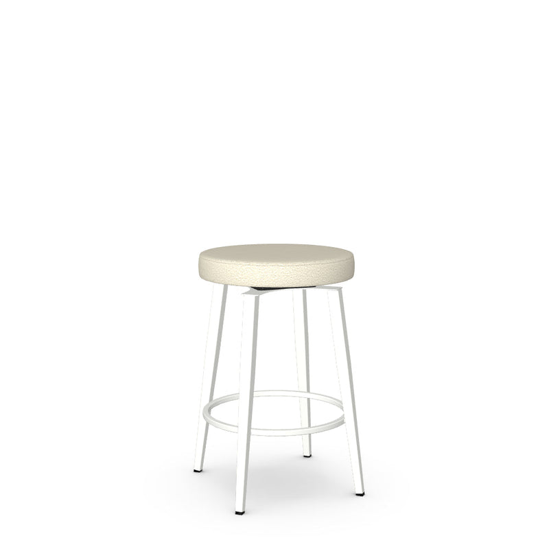 Zip Swivel Counter Stool -Upholstered