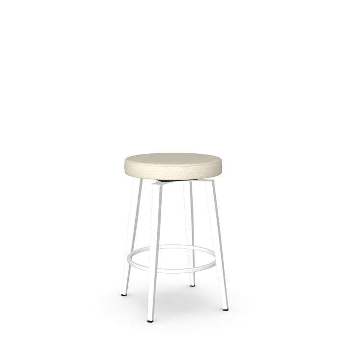 Zip Swivel Counter Stool -Upholstered