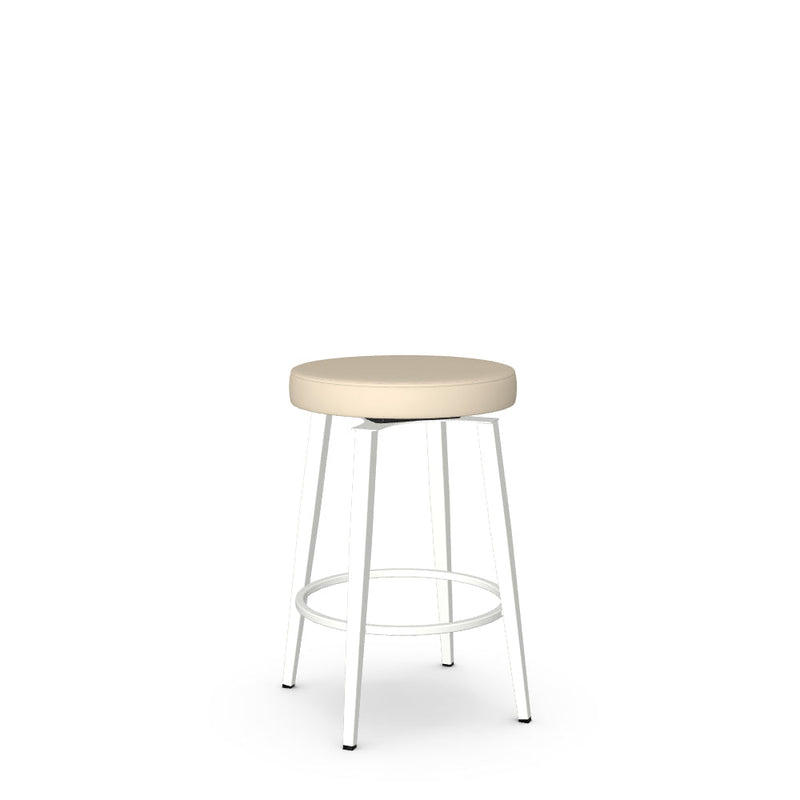 Zip Swivel Counter Stool -Upholstered