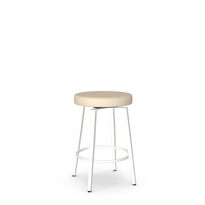 Zip Swivel Counter Stool -Upholstered